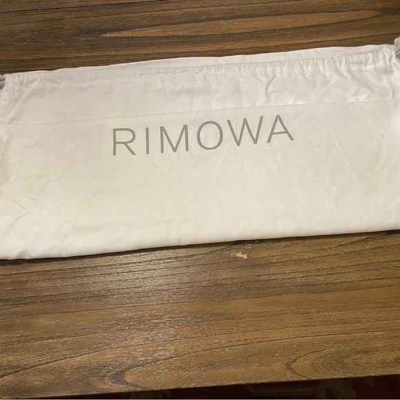 AUTHENTIC RIMOWA Suitcase Luggage Cover Dust Bag XL 27.5X42 White Gray MINT